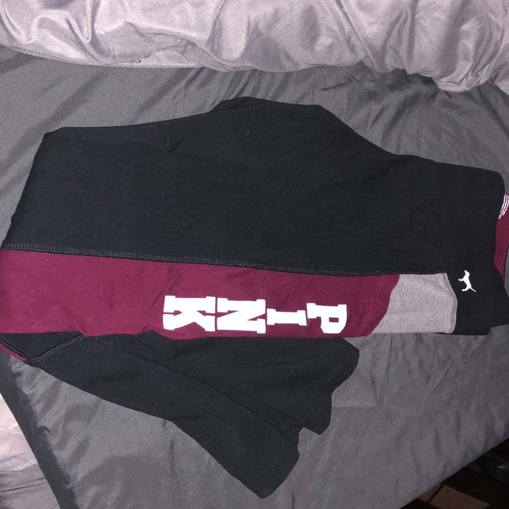 Pink yoga pants